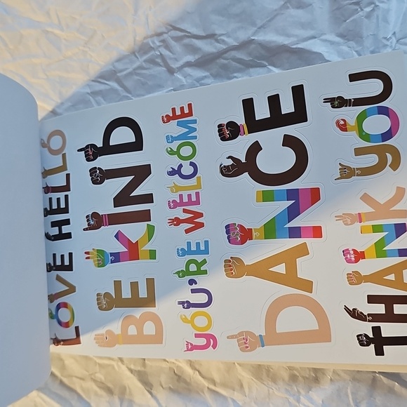 NWT Recollections Sign Language Sticker Pack - Multicolor 479pcs - Picture 7 of 9